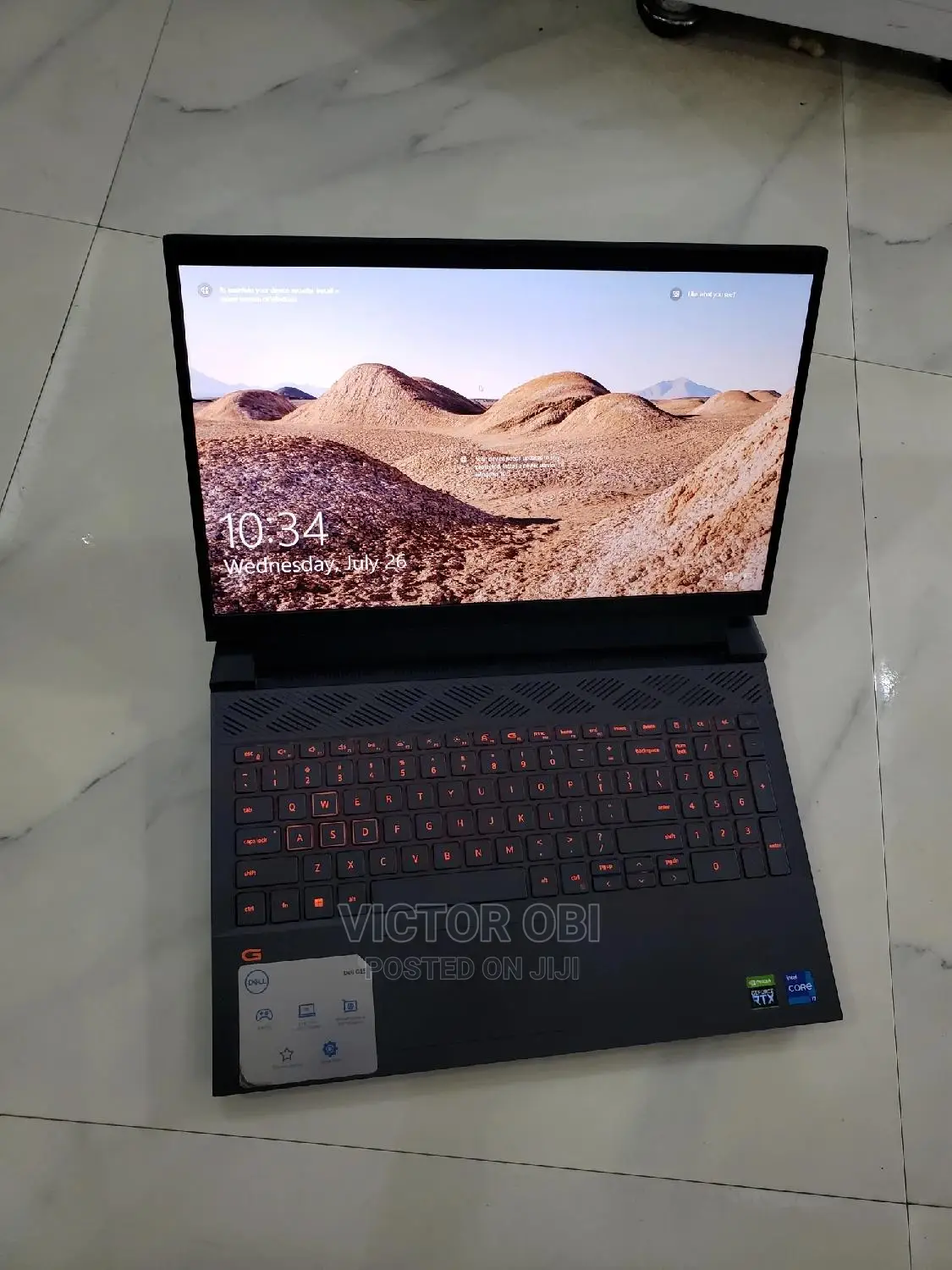 Laptop Dell G15 5511 16GB Intel Core I7 SSD 512GB