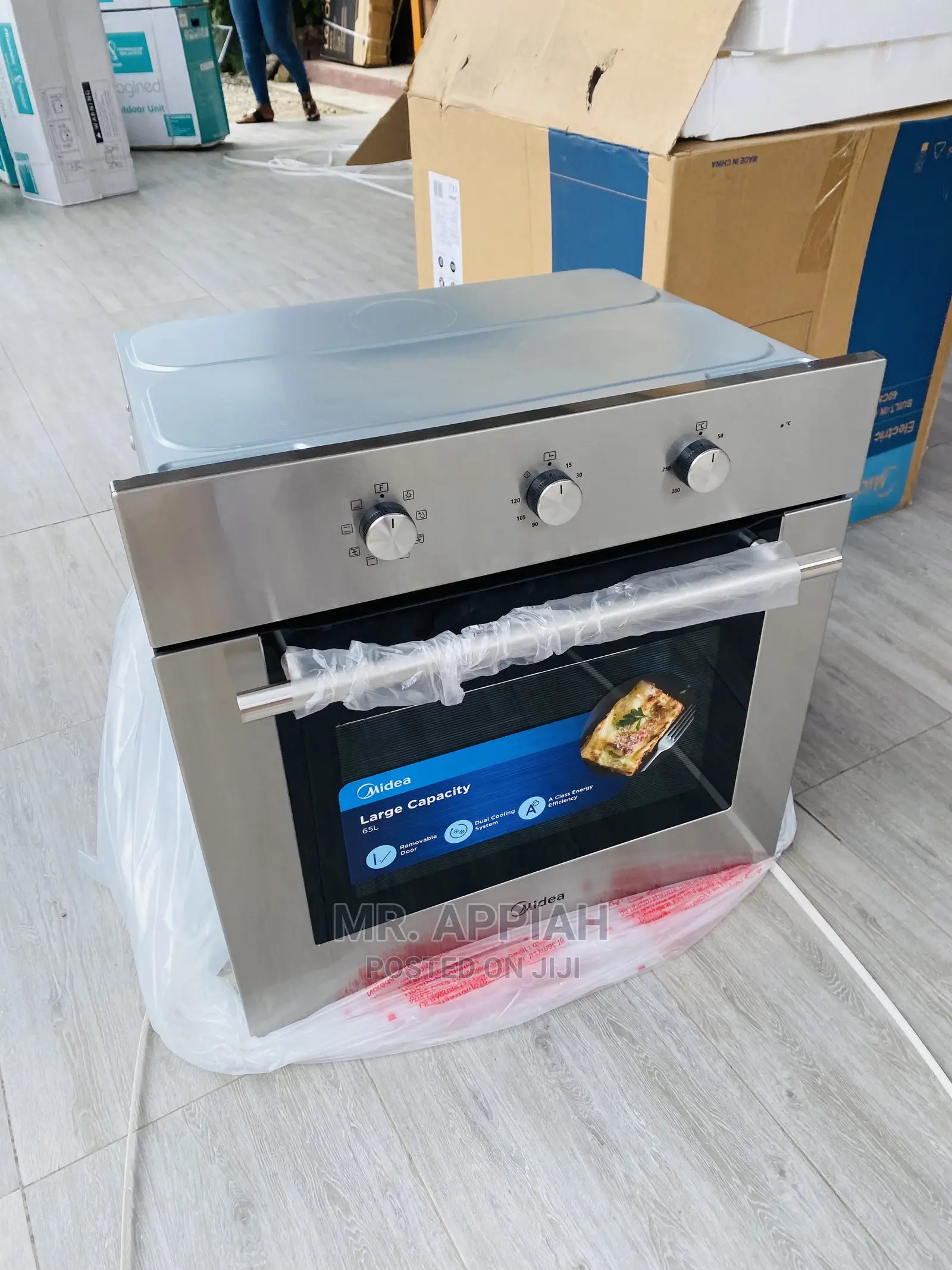 Reliable Midea 65m80m1 60cm Built in Microwave(Silver).