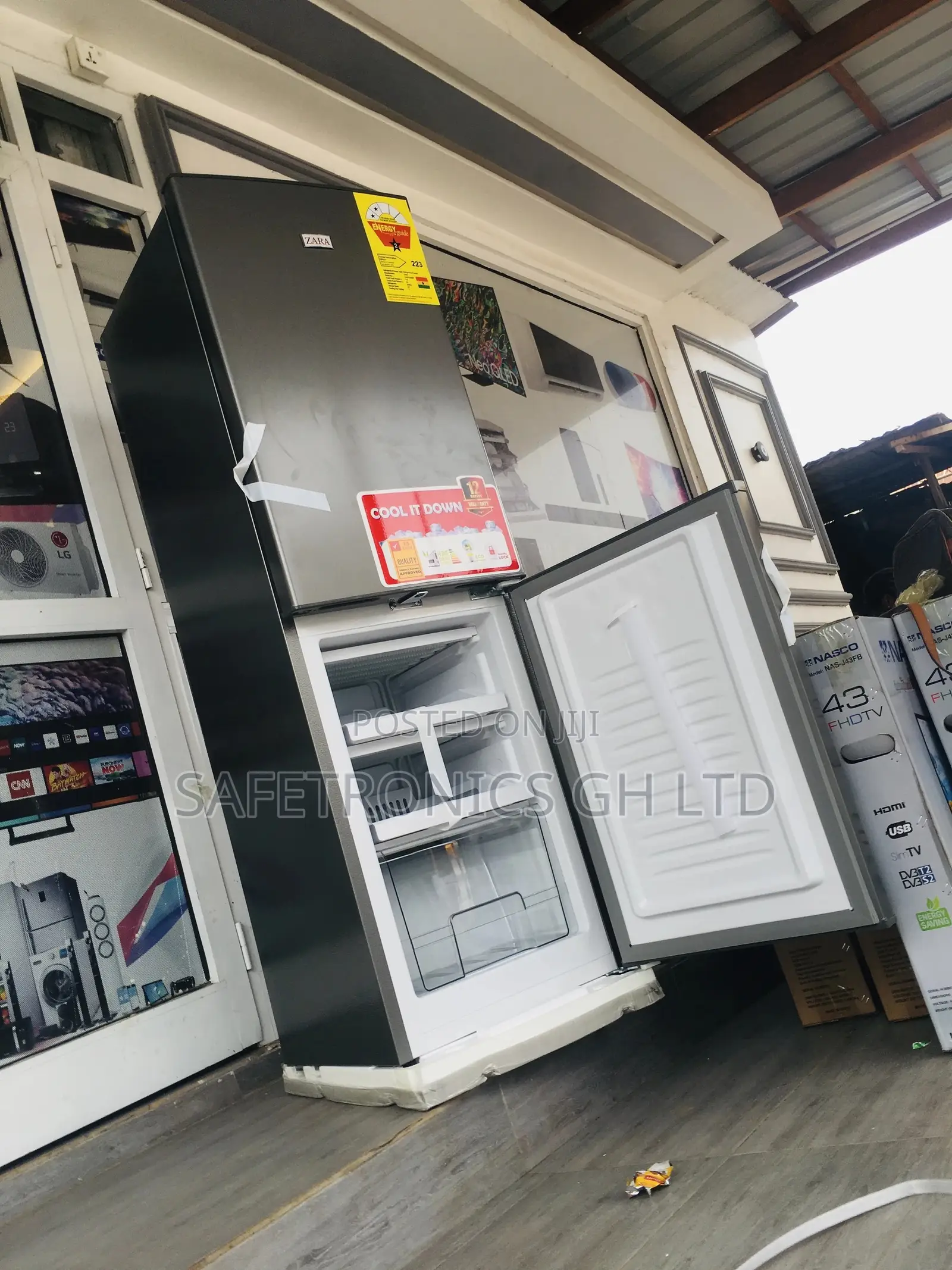 Doubledoor Zara-240bf Bottomfreezer Original Fridge