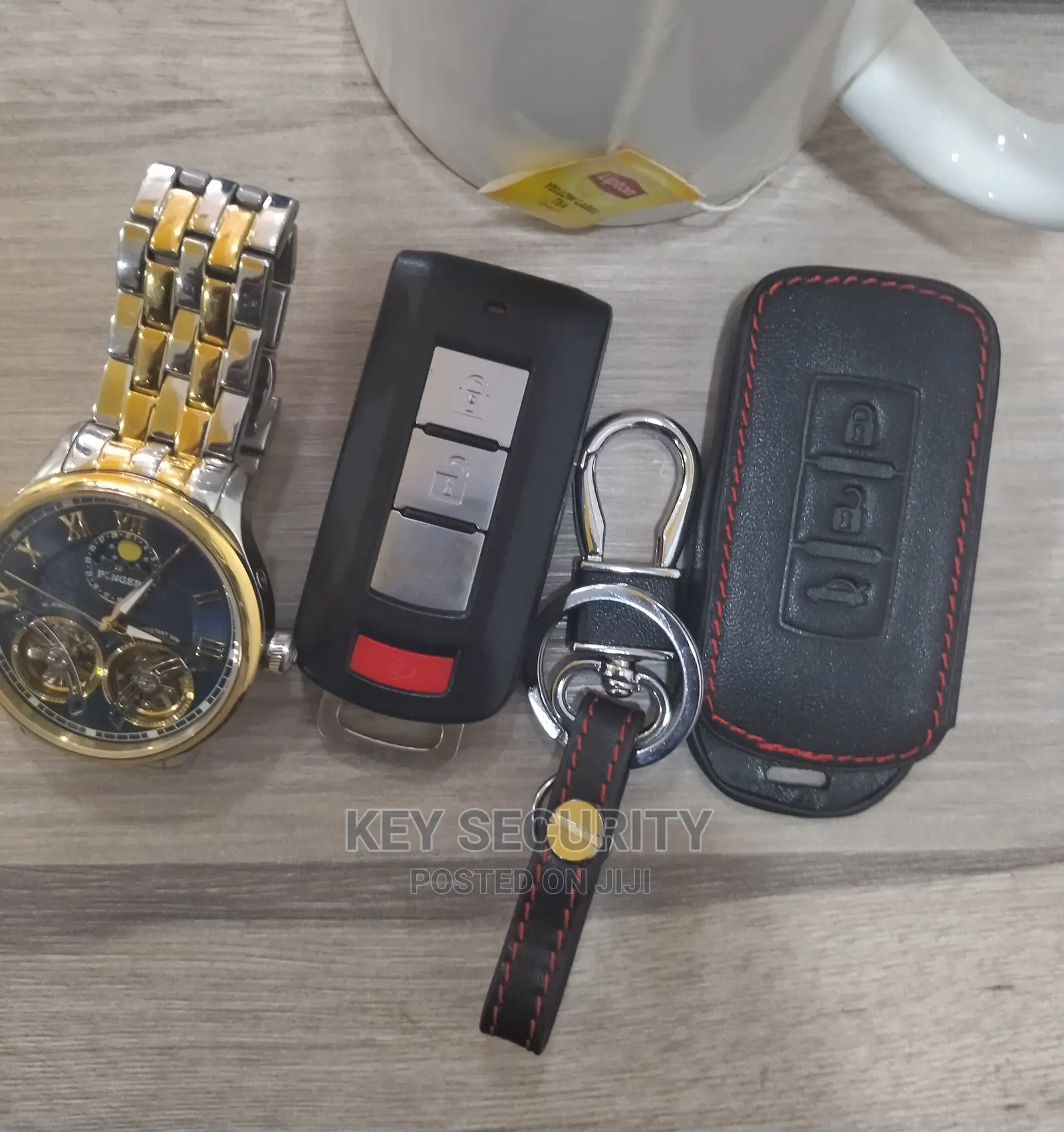 Leather Case for Mitsubishi Outlander Smart Key