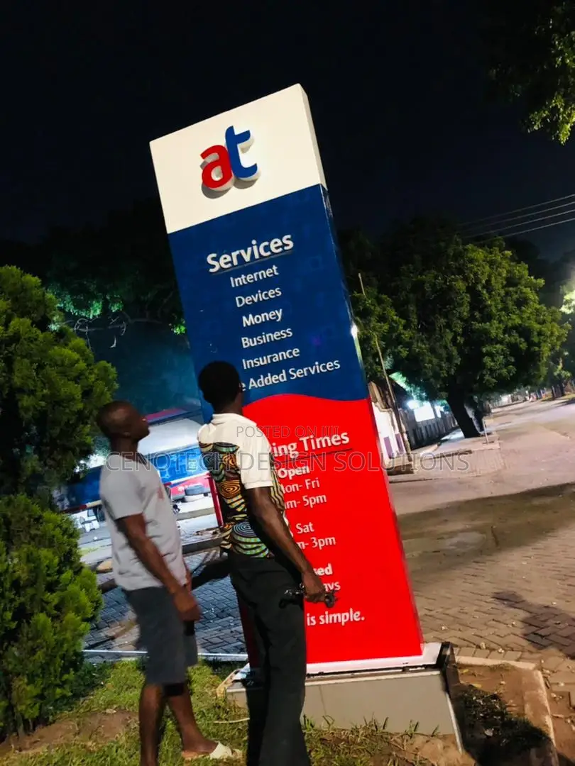 2D 3D Sign Making Installation