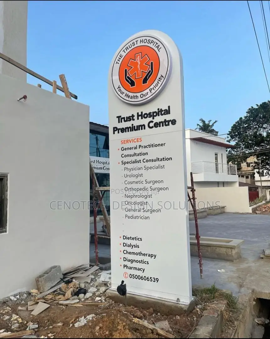 2D 3D Sign Making Installation