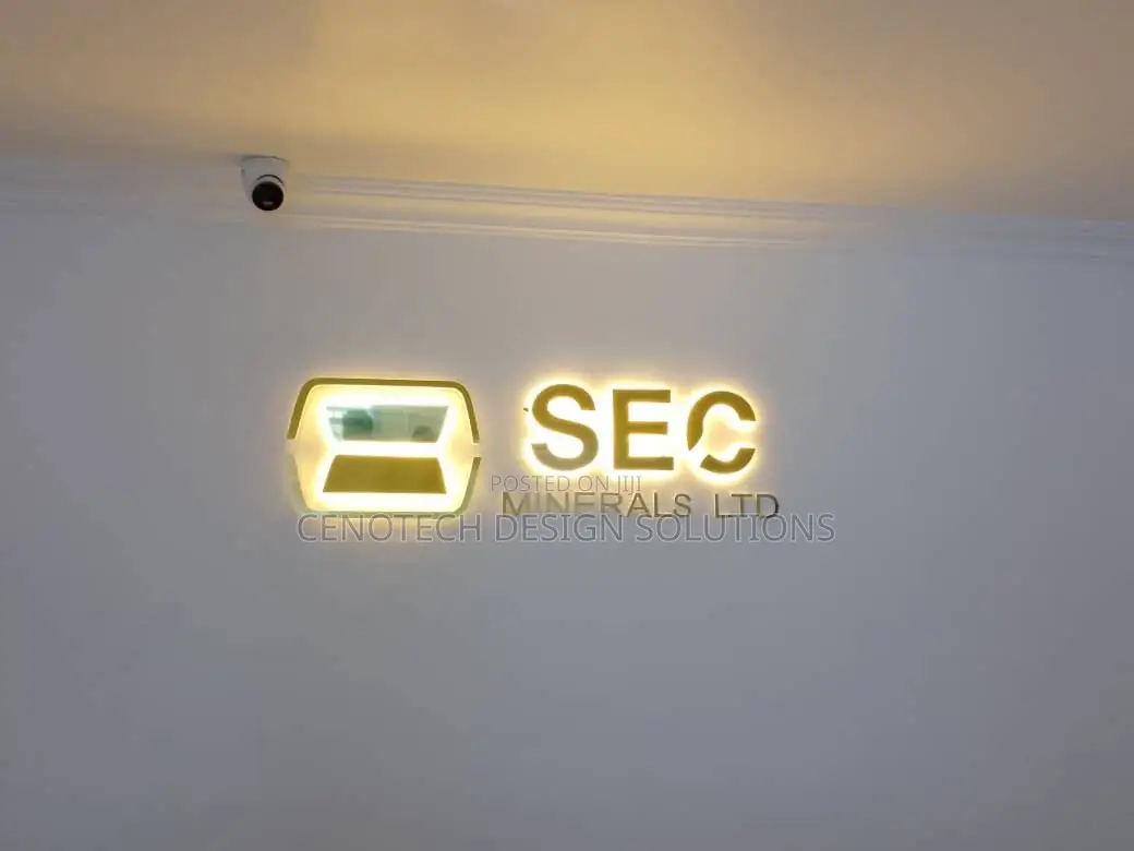 2D 3D Sign Making Installation