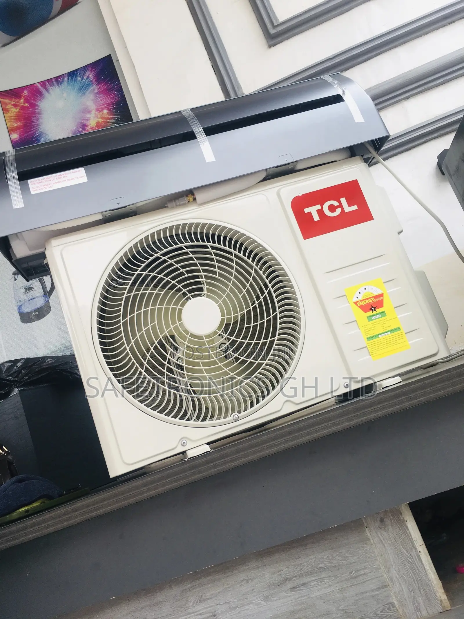 TCL 1.5hp R410 Mirror Airconditioner Split Gas Inverter