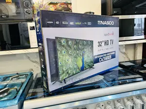 Glossy Black Slim FHD Satellite Nasco 32”