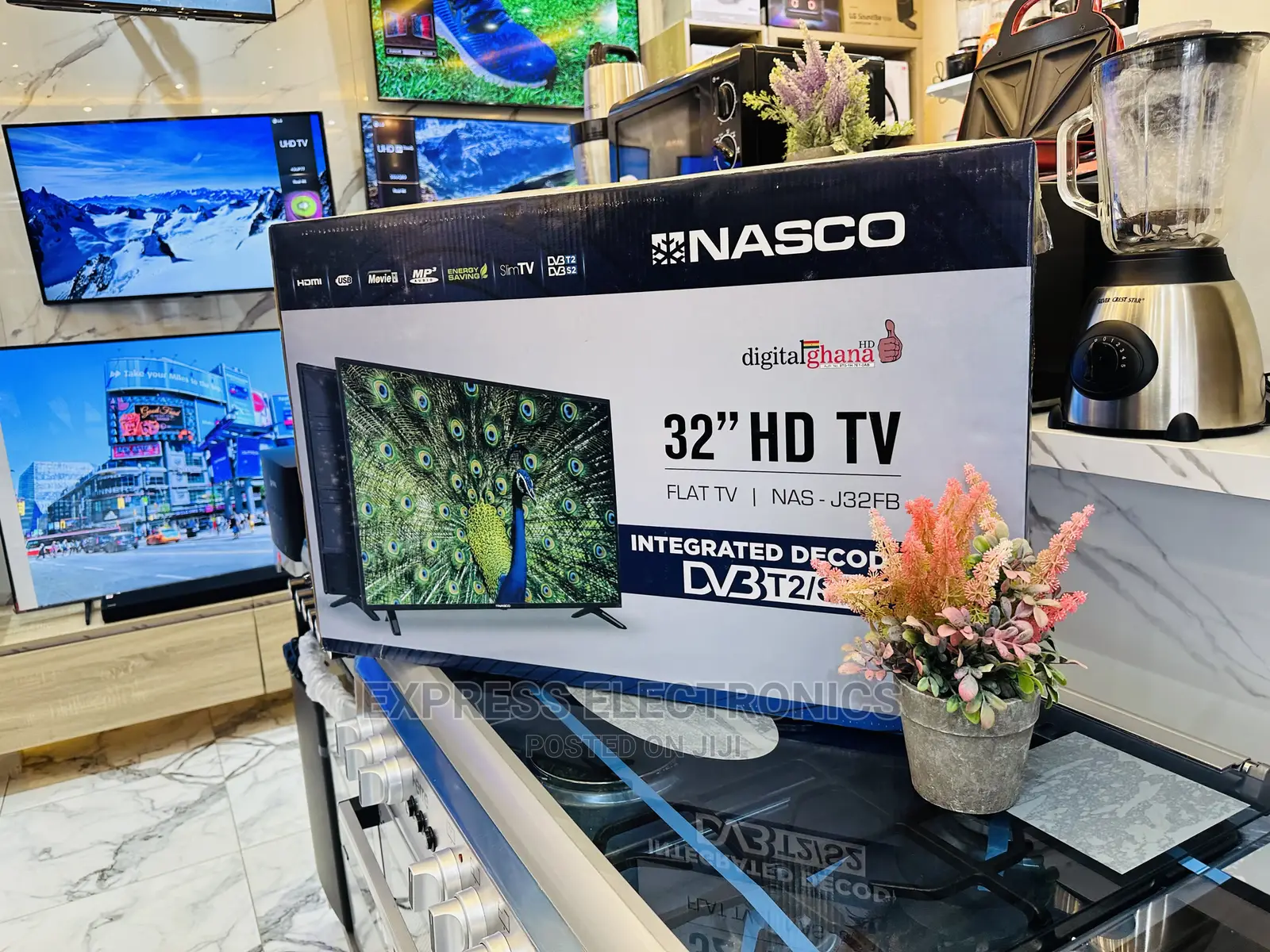 Intelligent Energy Control Nasco 32” FHD Satellite Digital