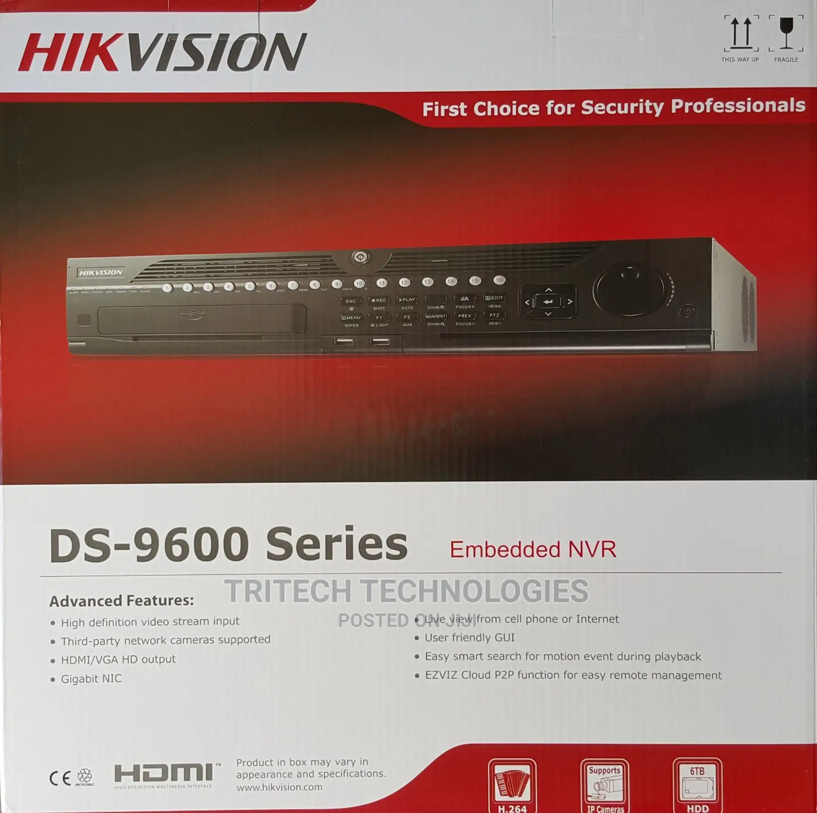 Hikvision Ds-9664ni-18 64ch NVR