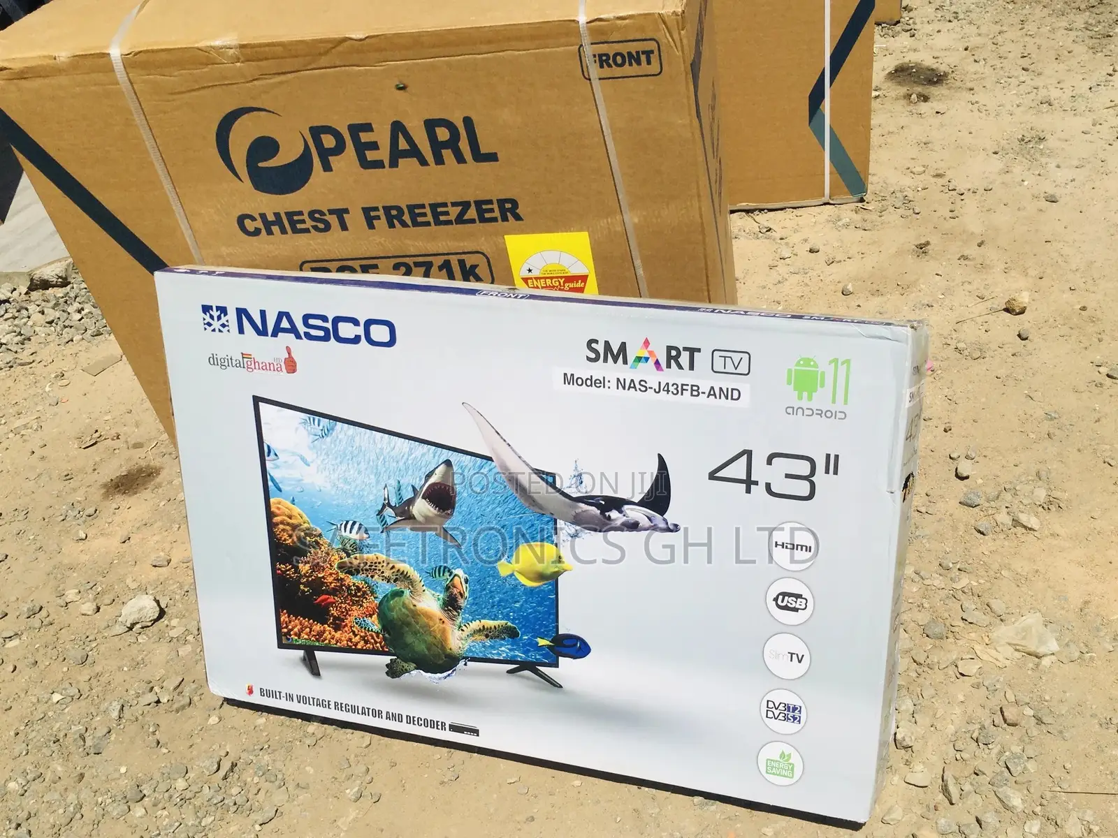 Valuable Nasco 43 Inches Glossy LED Tv