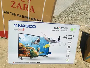 Neatly Sealed 43 Inches Glossy LED Nasco Tv
