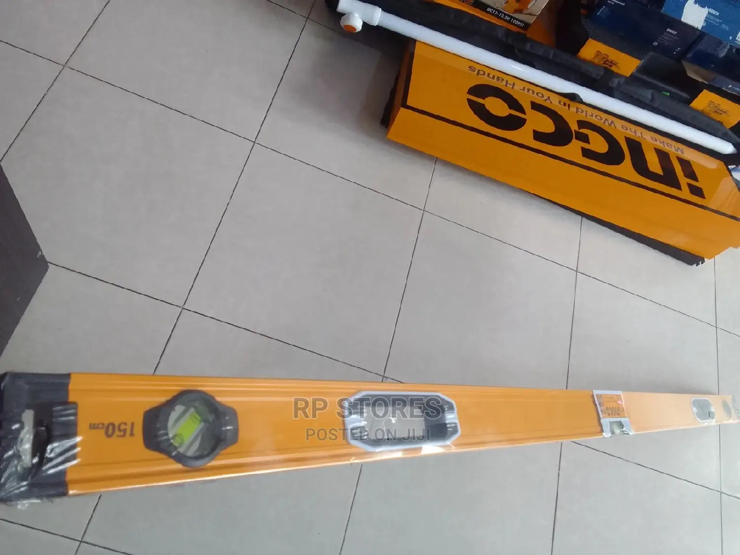 Ingco Aluminium Thickness Spirit Level 150cm