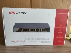HIKVISION 24 Port Ethernet Unmanaged POE DS-3E0326P-E/M(B)