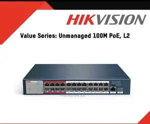 HIKVISION 24 Port Ethernet Unmanaged POE DS-3E0326P-E/M(B)