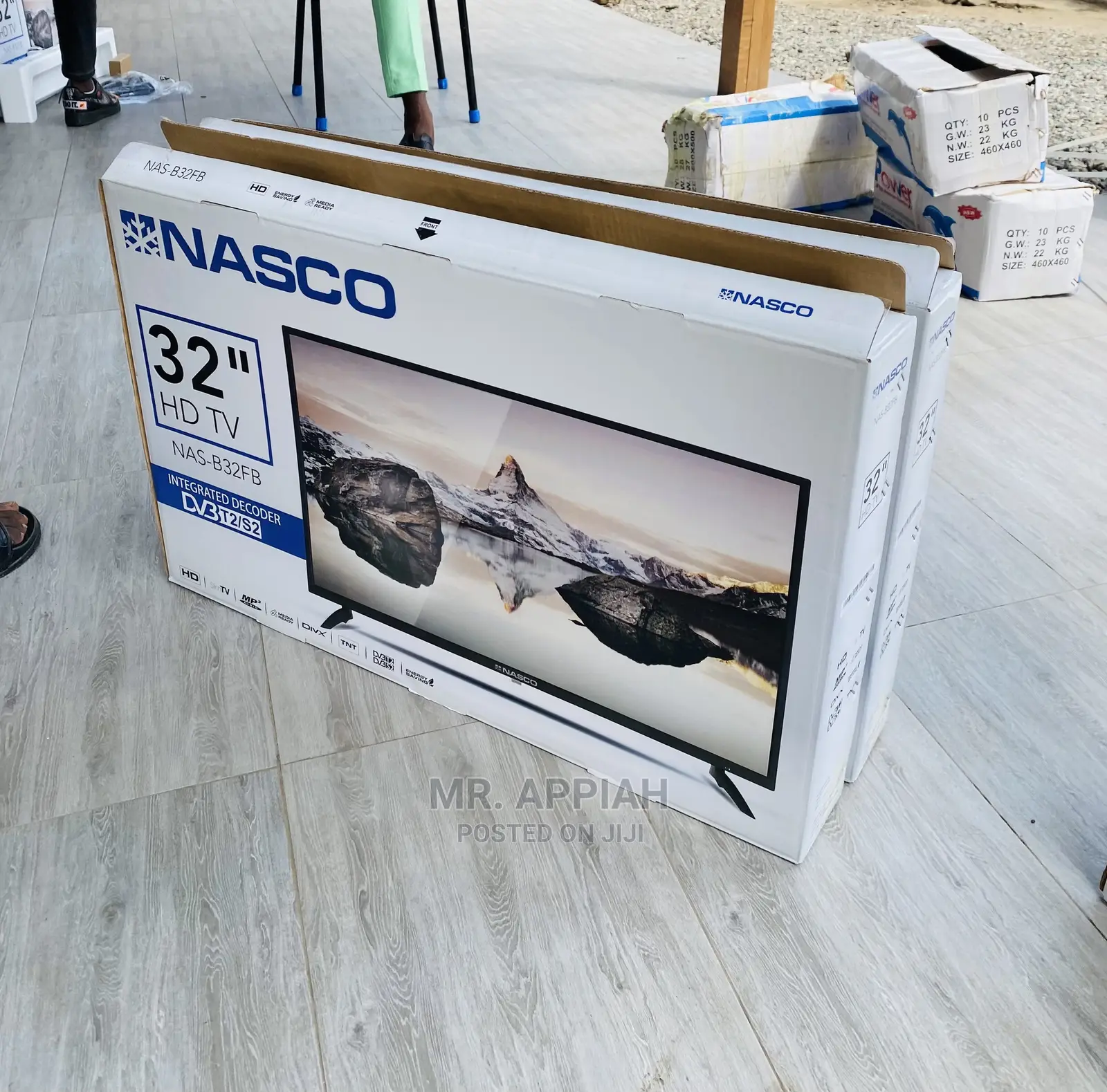 Elegant Nasco 32 Inch Full HD Digital Satelite LED Tv.