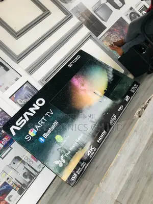 Asano Reliable 50 Inches Glossy LED Smart Bluetooth UHD T