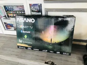 Bluetooth Asano 50 Inches LED Glossy Smart UHD Tv