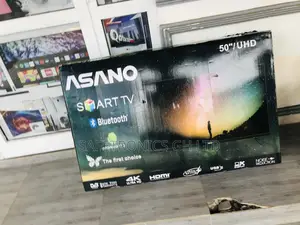 Bluetooth Asano 50 Inches LED Glossy Smart UHD Tv