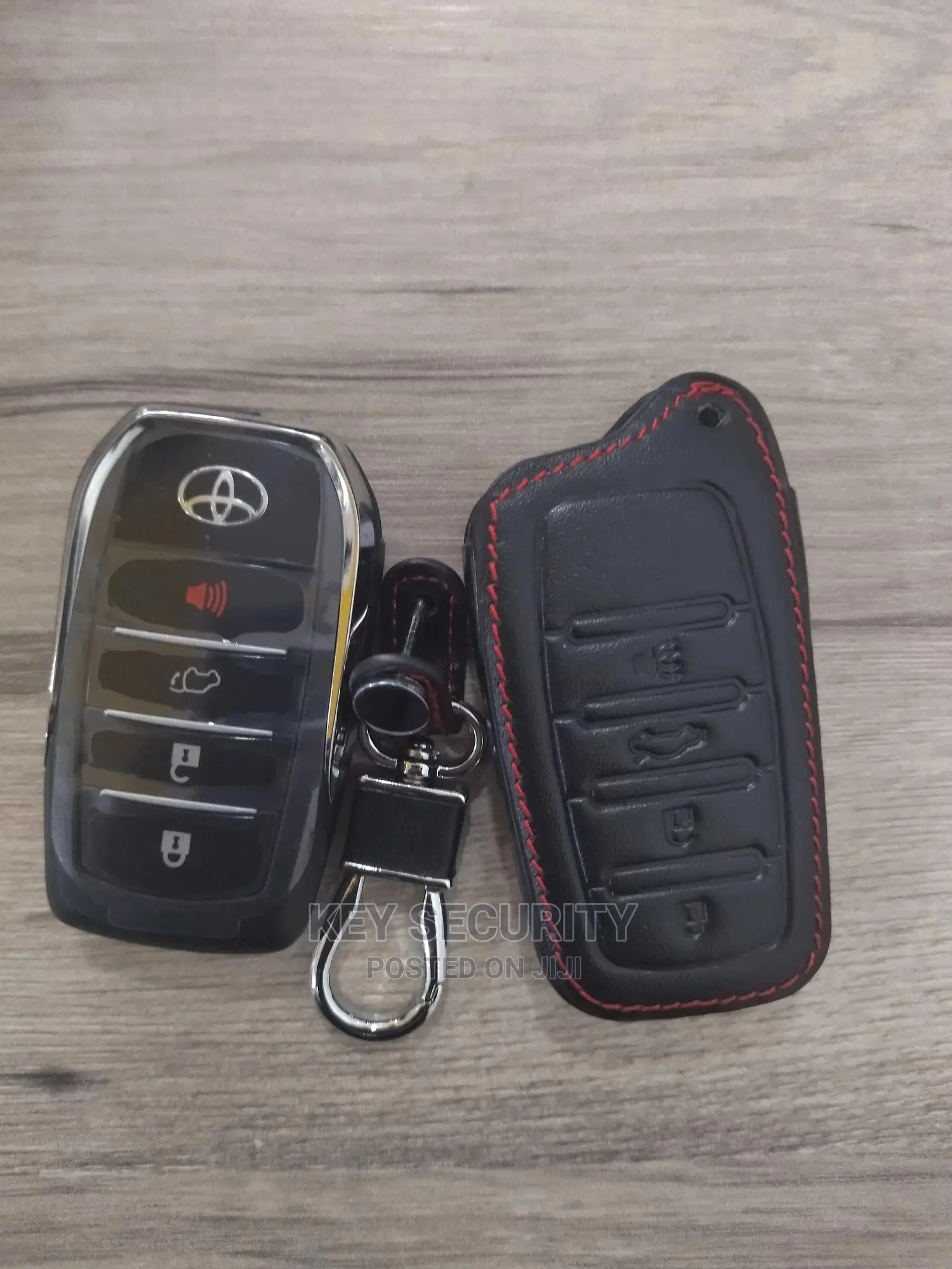 Leather Case for Toyota Land Cruiser Smart Key
