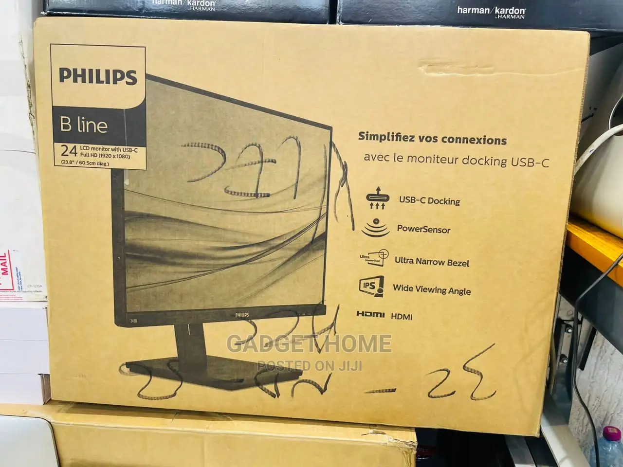 Philips 24 Inches LED LCD Monitor With Type C Connector