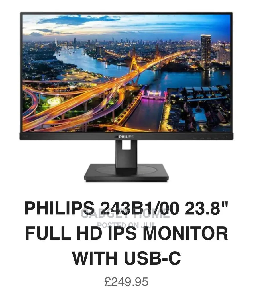Philips 24 Inches LED LCD Monitor With Type C Connector
