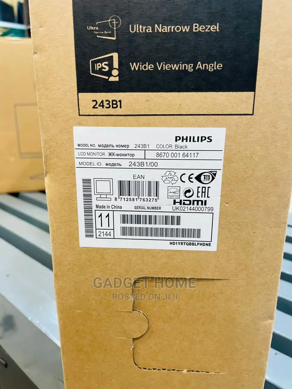 Philips 24 Inches LED LCD Monitor With Type C Connector