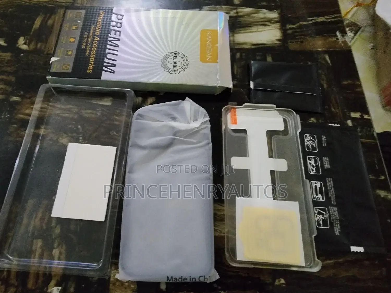 Kanosan 3in1 Bundle Accessories for iPhone 13 Pro Max.