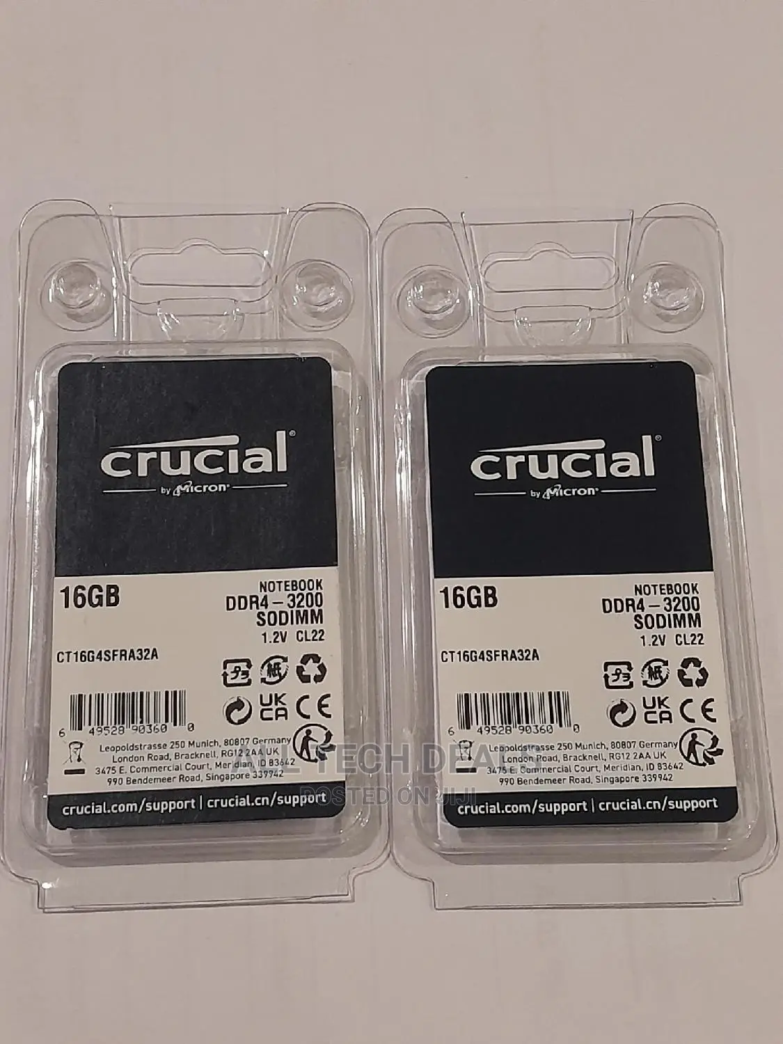 Crucial 16gb Ram 3200mhz