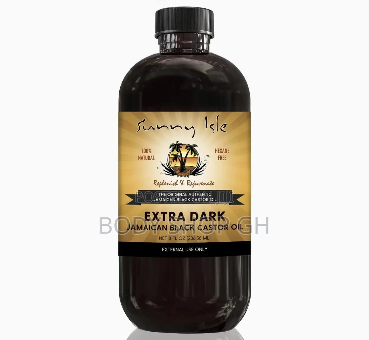 Castor Oil for Hair + Beard Growth -Extra Dark /120ml or 4oz