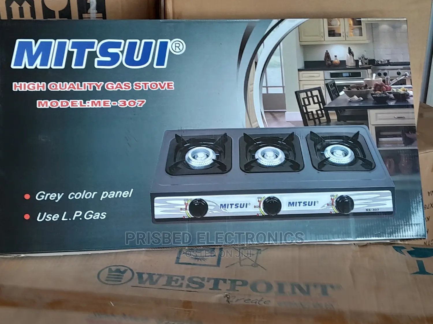Mitsui 3burner Automatic Gas Stove