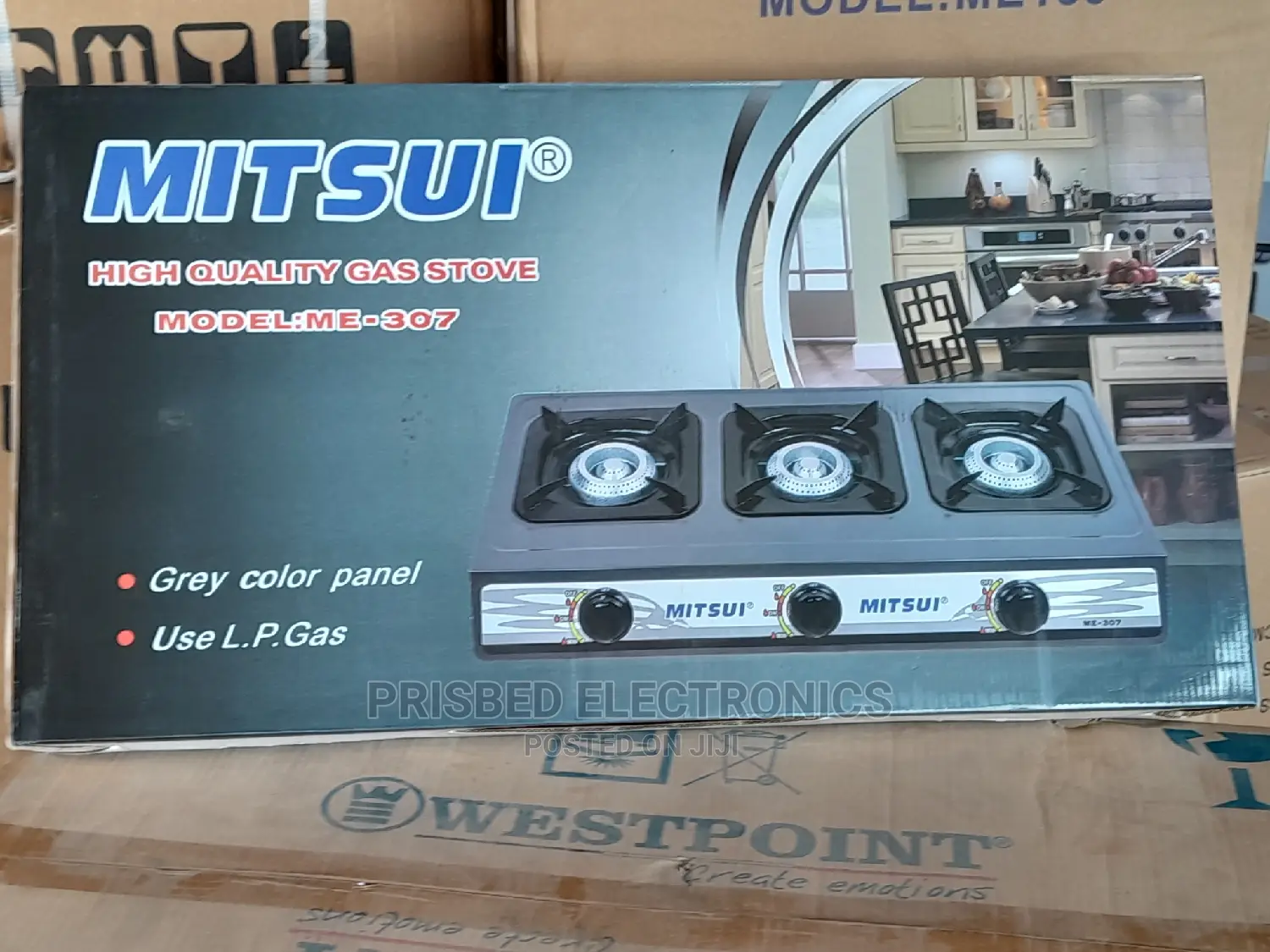 Mitsui 3burner Automatic Gas Stove