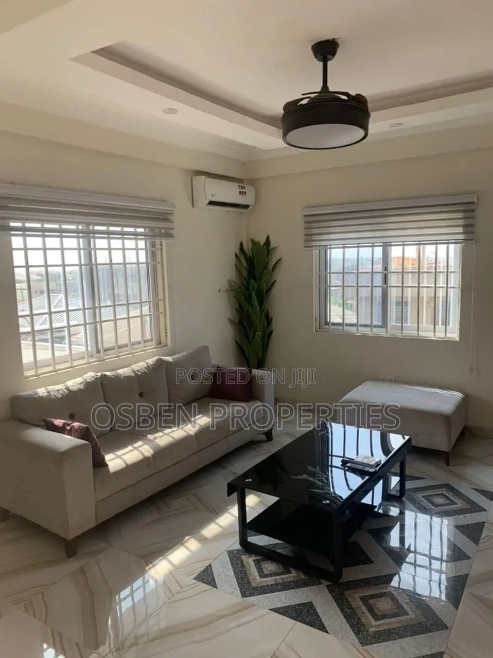 Furnished 1bdrm Apartment in Pleasant Properties, Spintex for rent