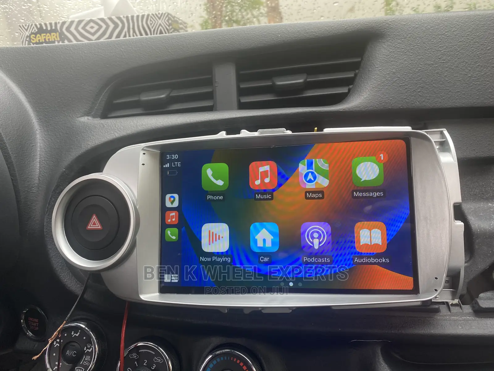 Apple Carplay Vitz/Yaris Car Tape Screen