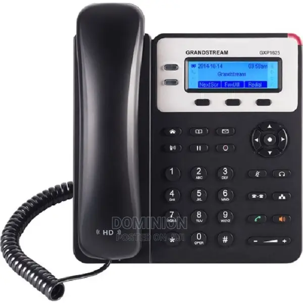 Grandstream GXP-1625 Ip Phone With Poe Black
