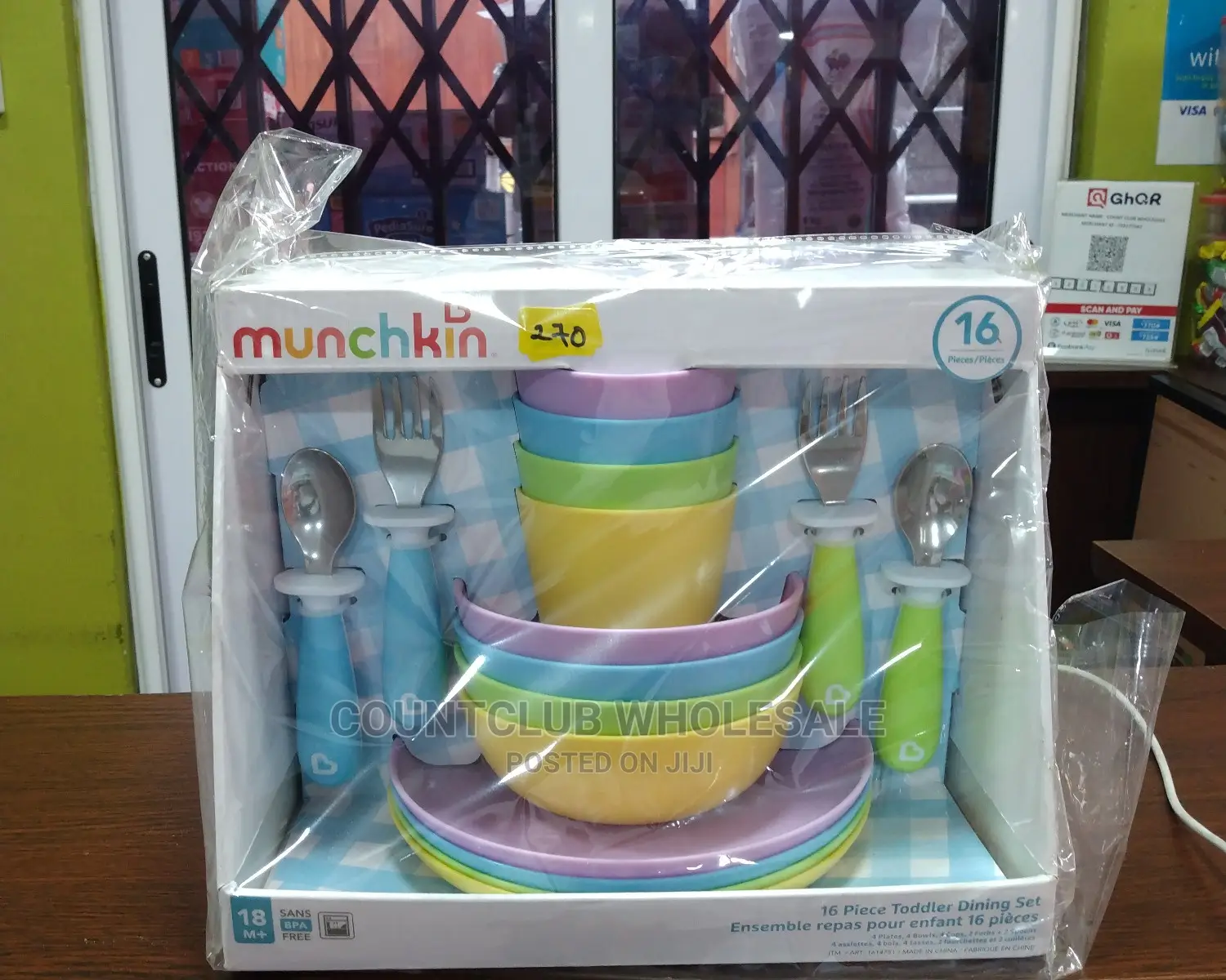 Munchkin 16piece Toddler Dining Set