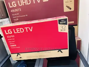 Glossy Black Slim Lg 32”Lp5000 HD Satellite Digital Tv 