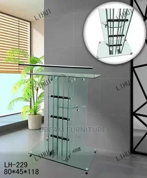 Neat Tempered Glass Pulpits