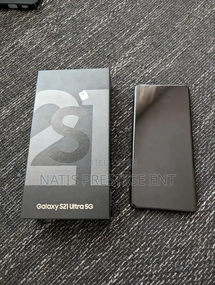 New Samsung Galaxy S21 Ultra 5G 256 GB Black