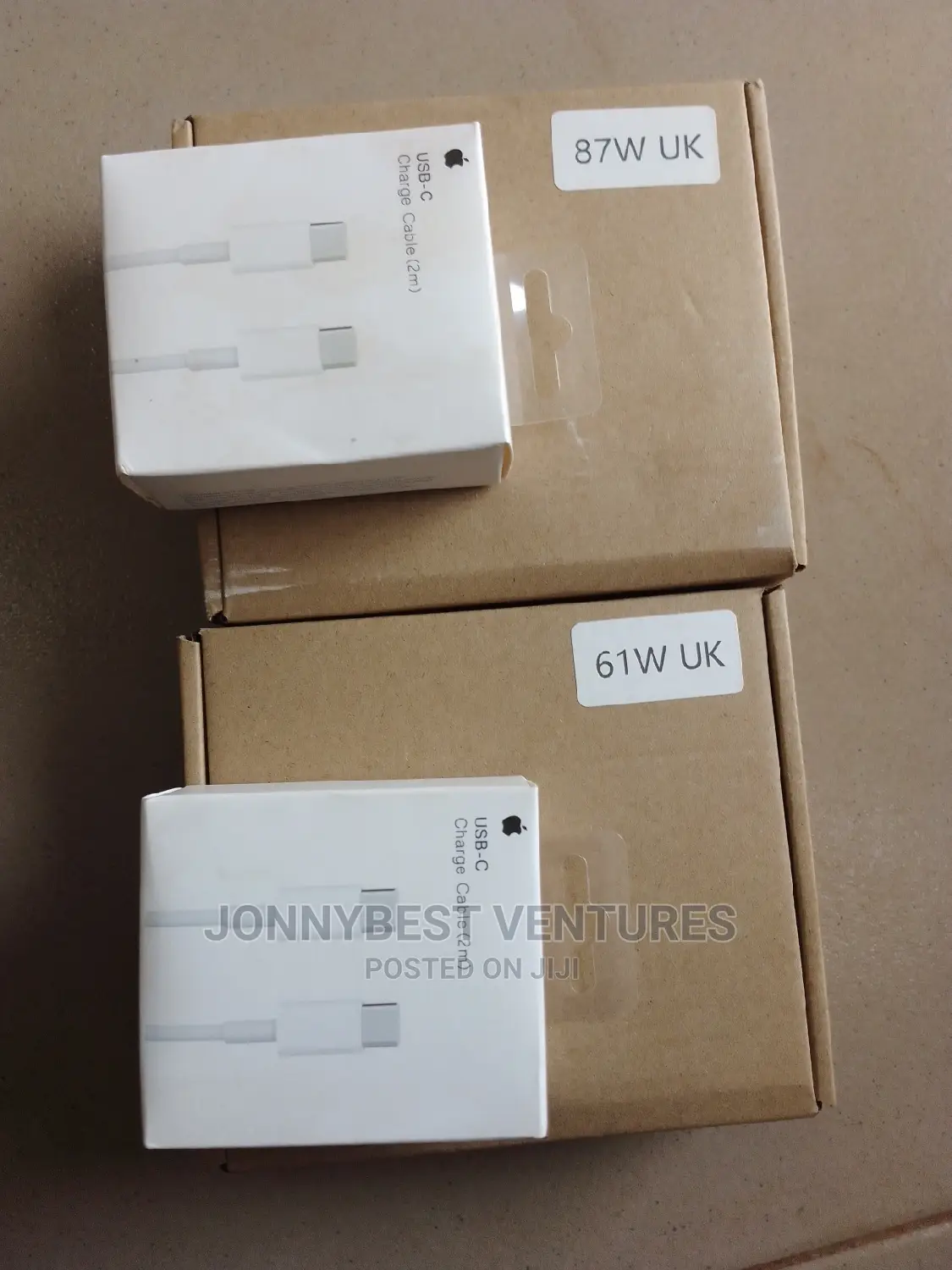 Macbook Type-C 87W and 61W Laptop Chargers