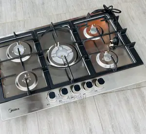 Energy Saving 75CM 75g50me(Silver).Midea 5 Gas Cooker.