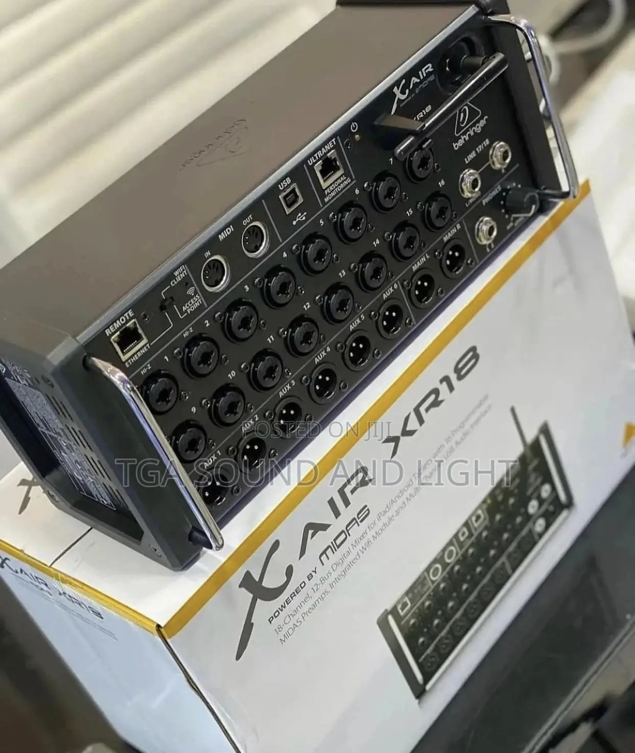 Behringer X Air Xr18 Tablet Controlled Digital Mixer