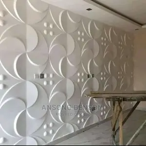 Square 3D PVC Wall Panel Sales And Installation