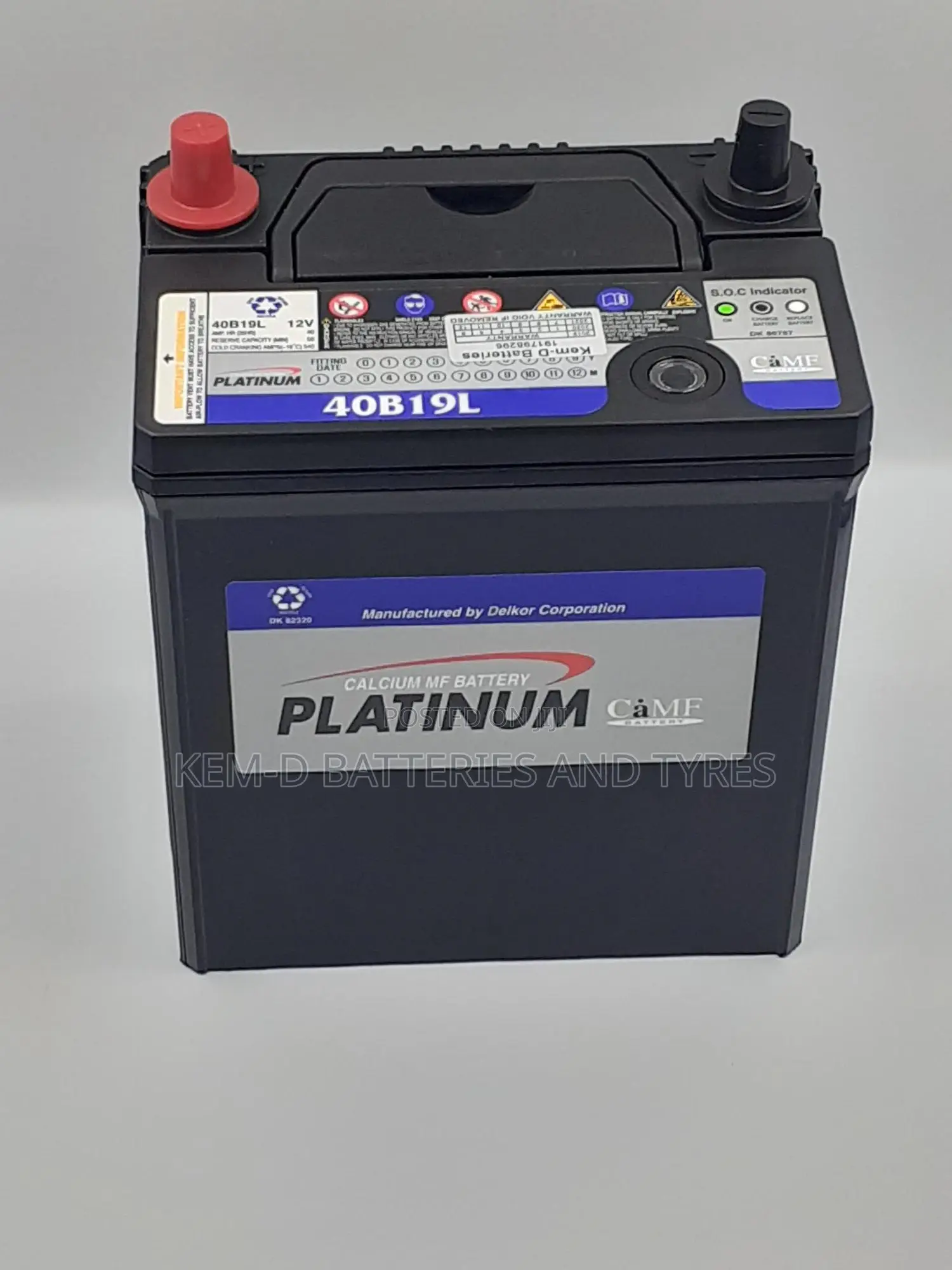 Platinum Battery + Free Delivery