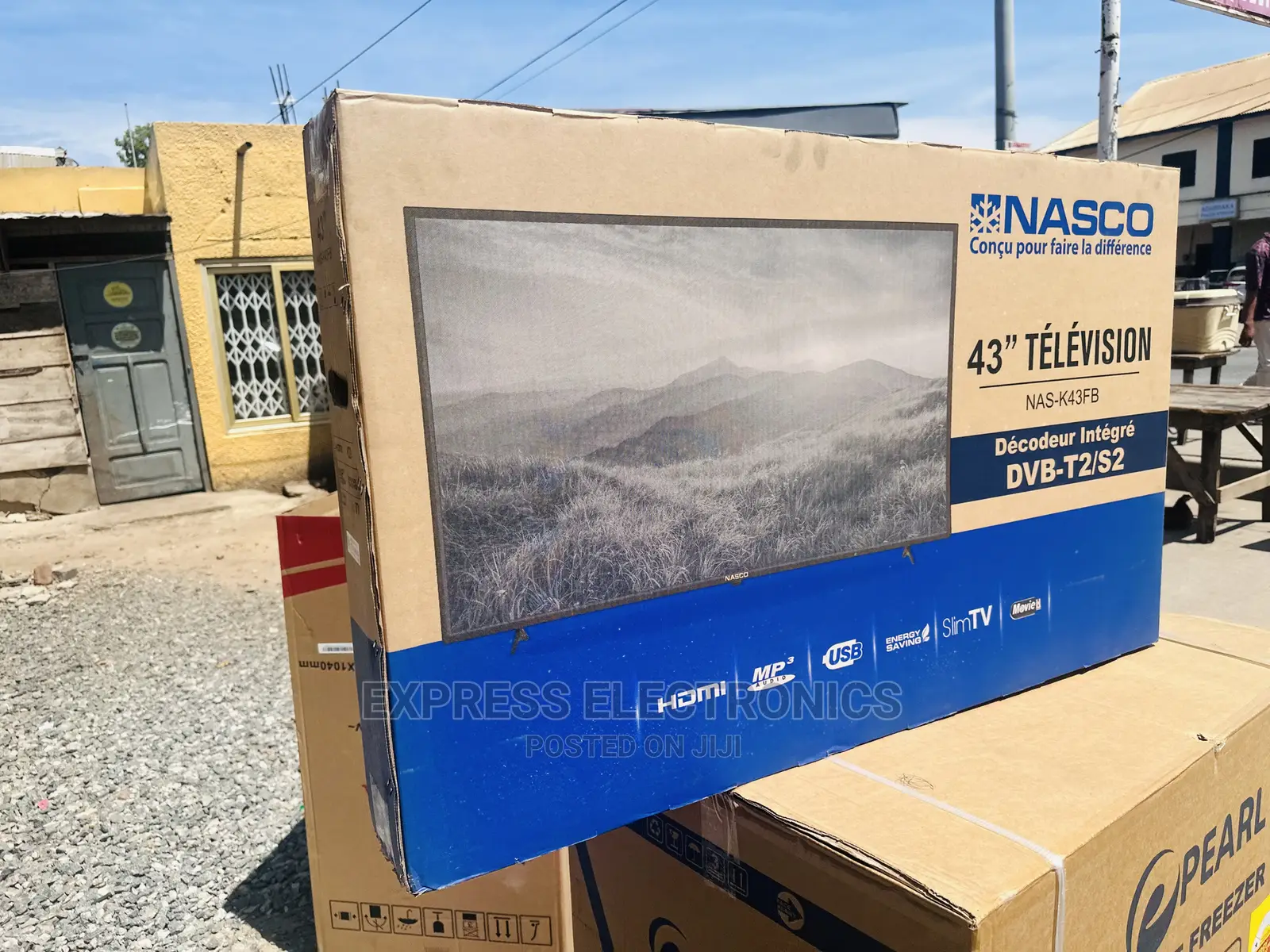 Inbuilt Decoder Slim Nasco 43”FHD Tv 