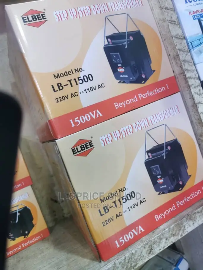 Elbee 1500VA Step Down/Up Transformer-Beyond Perfection