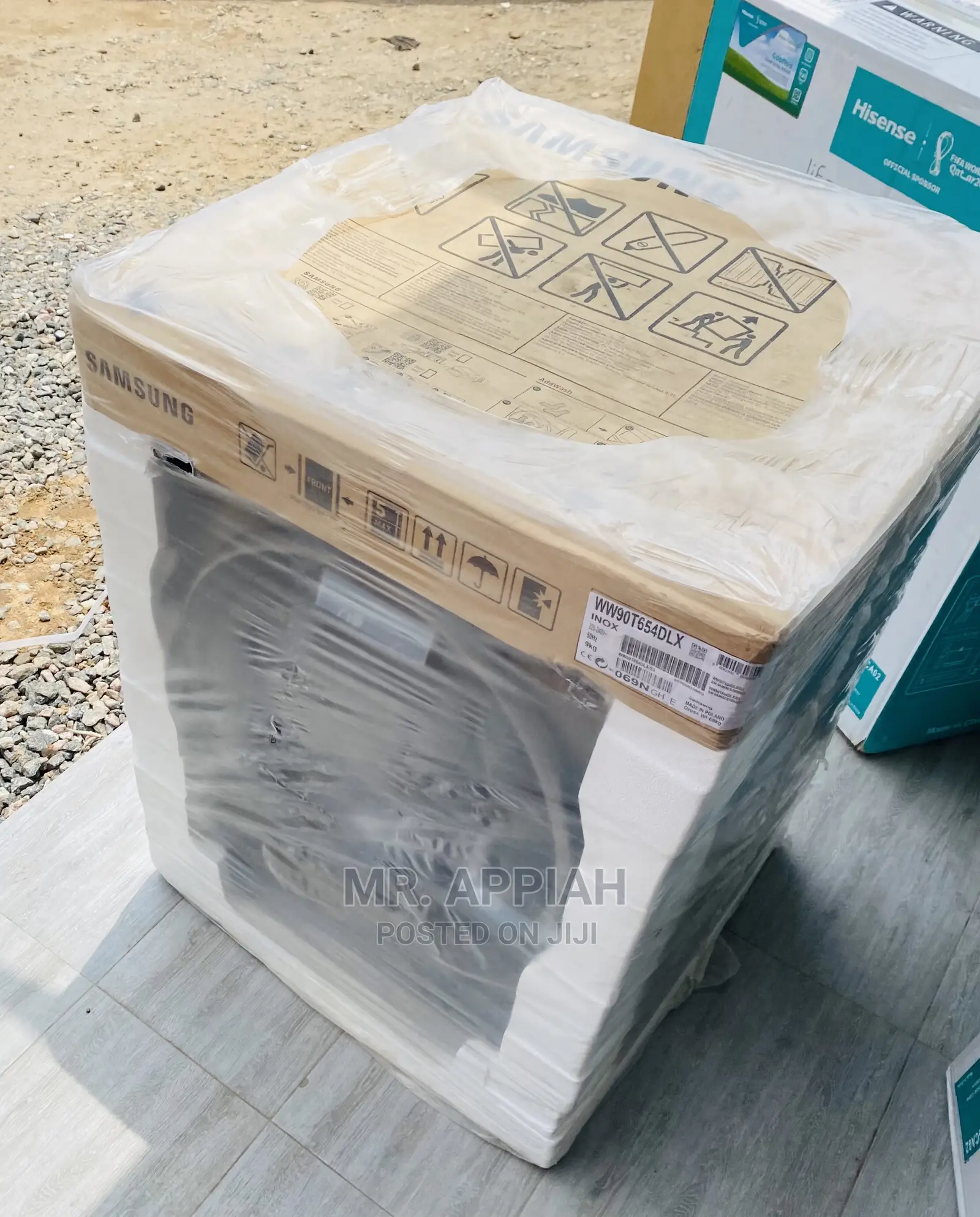 Free Standing (Ww90t654dlx)15kg Samsung Washingmachine 
