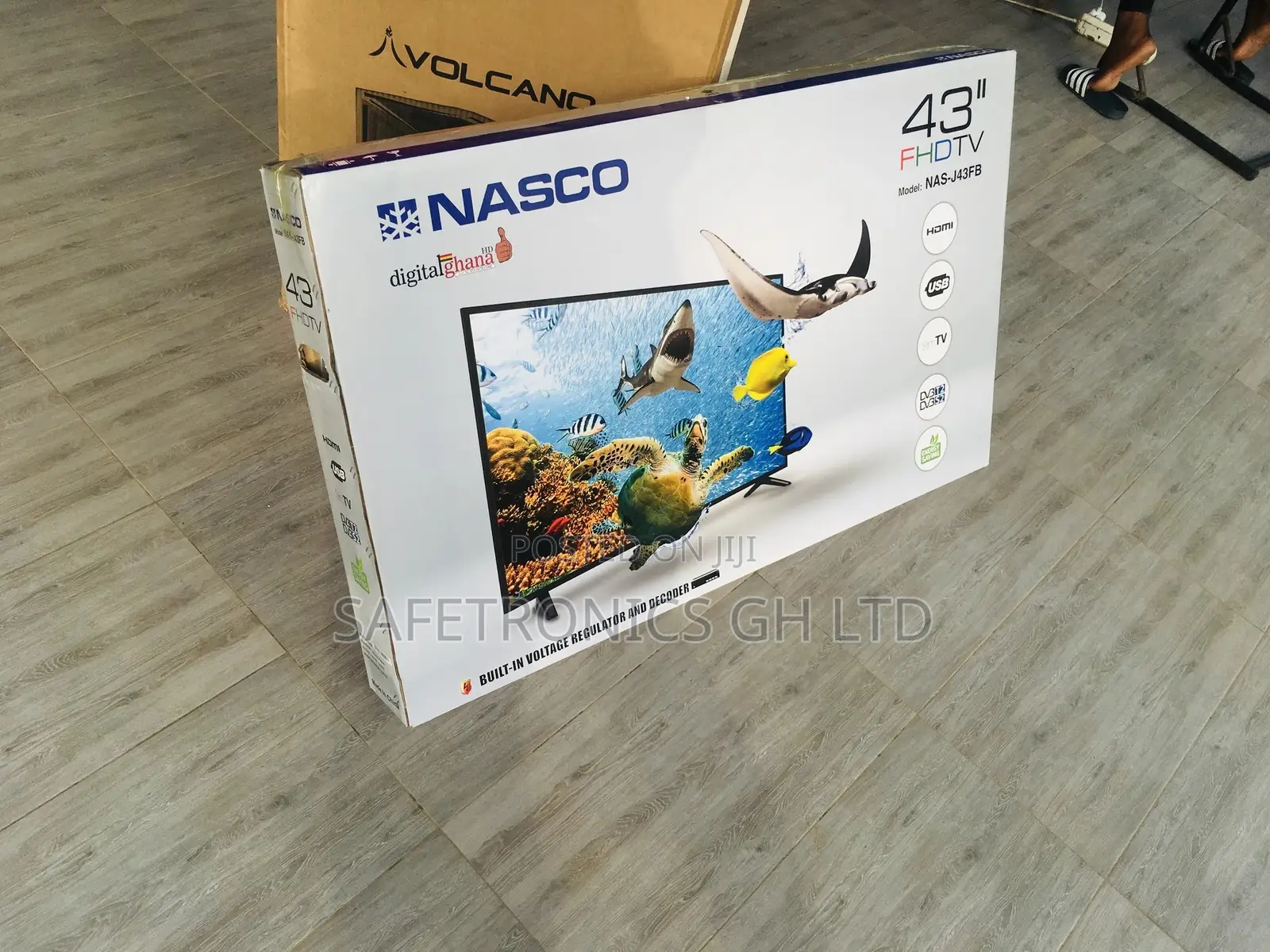  Clear Quality Nasco 43 Inches Glossy LED Tv