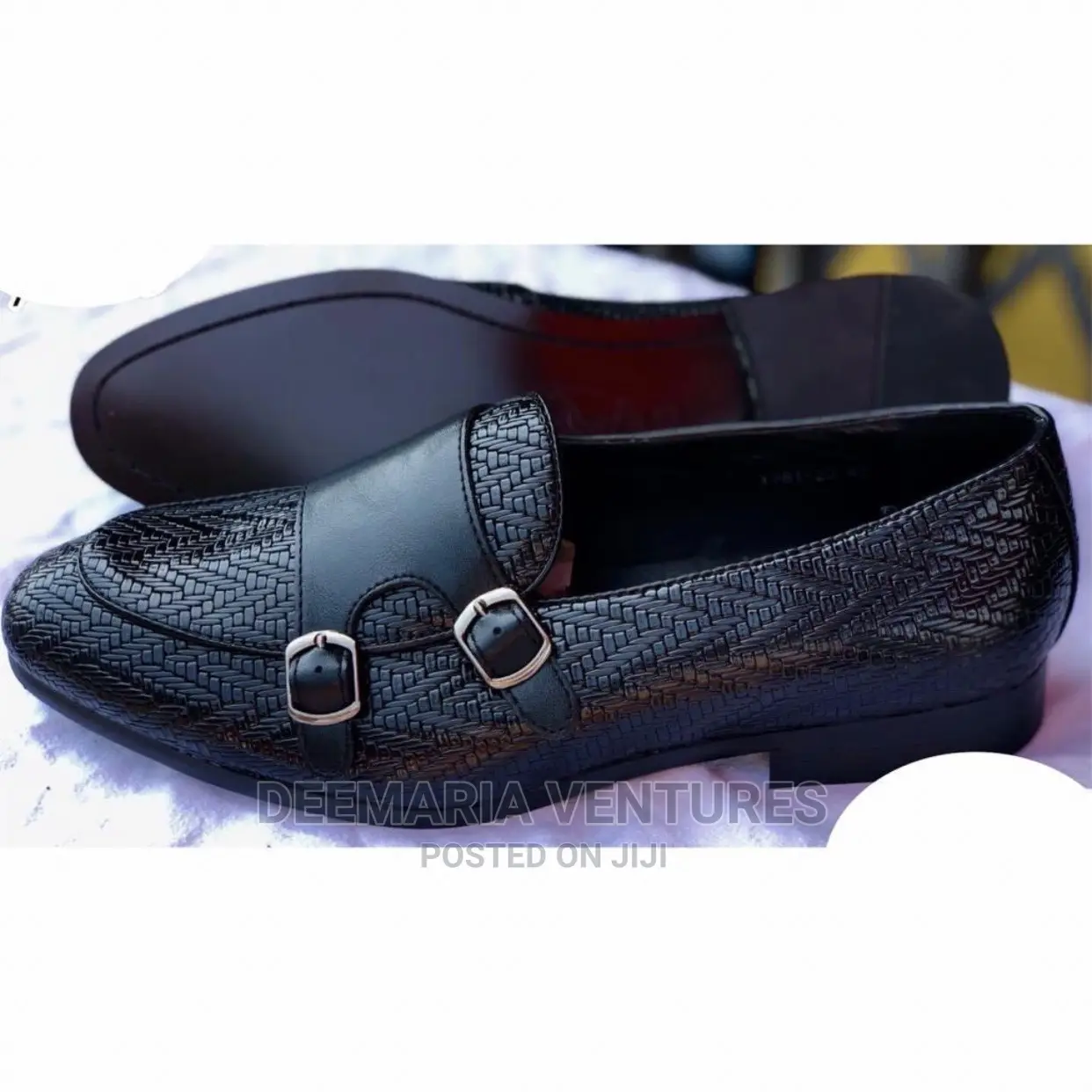 Quality Men’S Leather Shoe (Black and Brown/Coffee) Color) for Sale