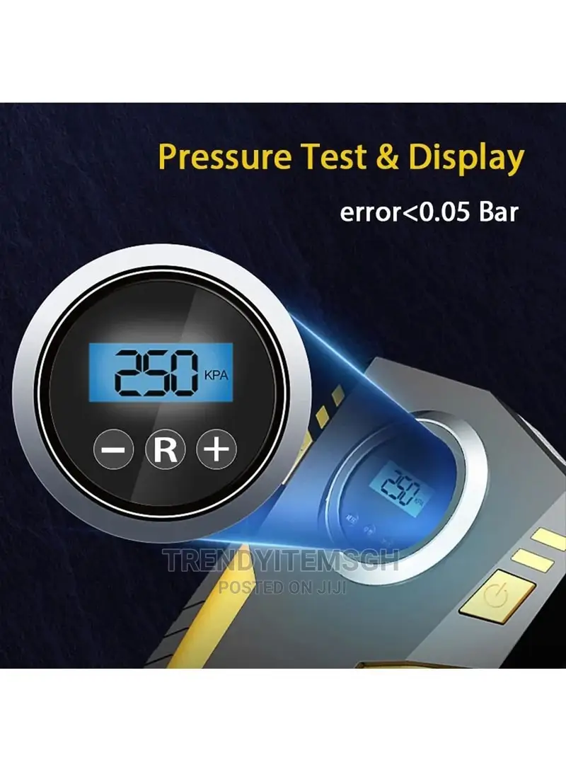 Auto Car Air Pump Digital Inflator Tire Pressure Pump