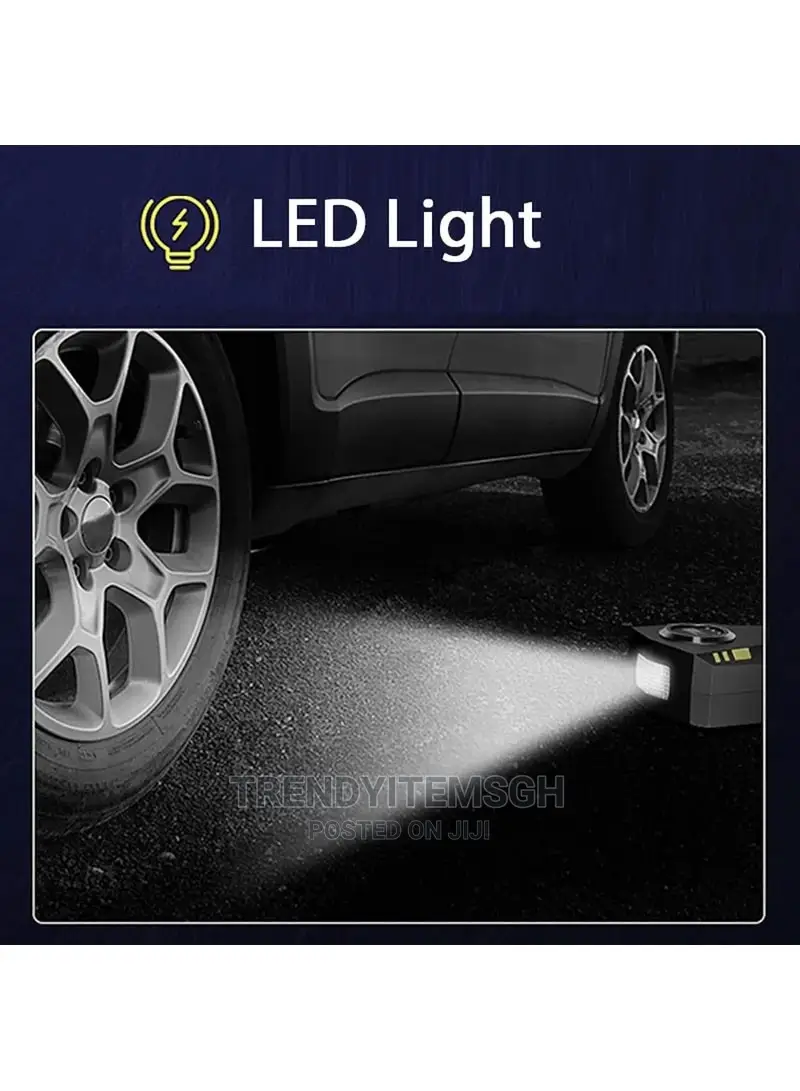 Auto Car Air Pump Digital Inflator Tire Pressure Pump