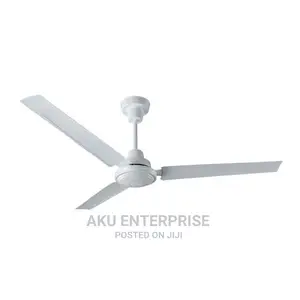 Neon Ceiling Fan White Coffee Colour Short Blade