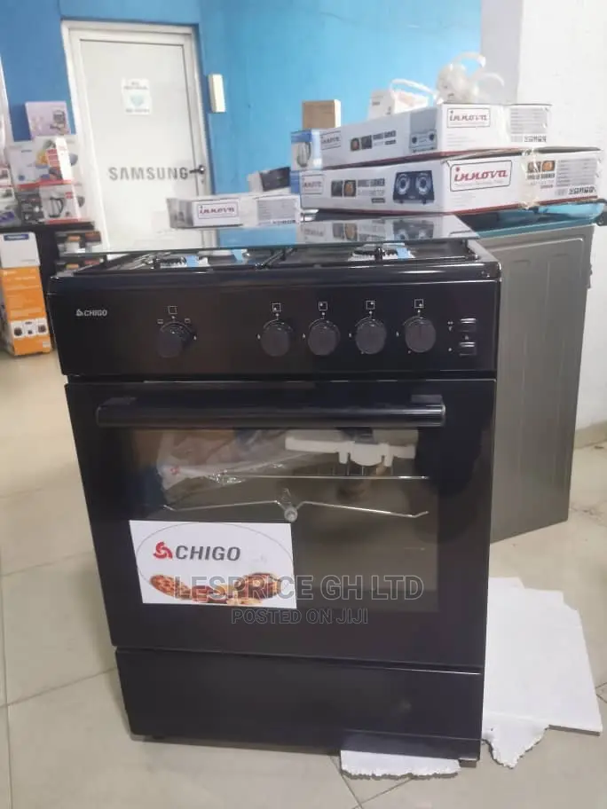 Durable Chigo 60x60.Oven Grill Gas Cooker